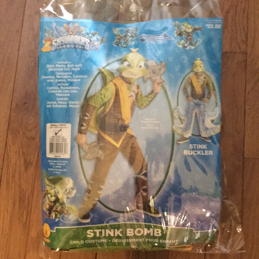 Skylanders Costume — Stink Bomb - small 4-6